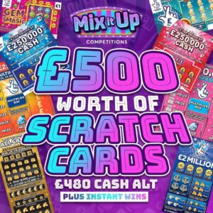 £500 WORTH OF SCRATCH CARD'S (PLUS INSTANT WINS)