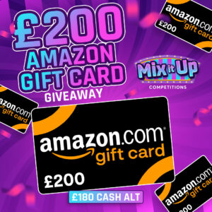 £200 AMAZON GIFT CARD FOR FREE !!!