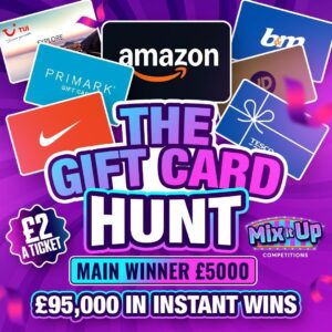 THE GIFT CARD HUNT !