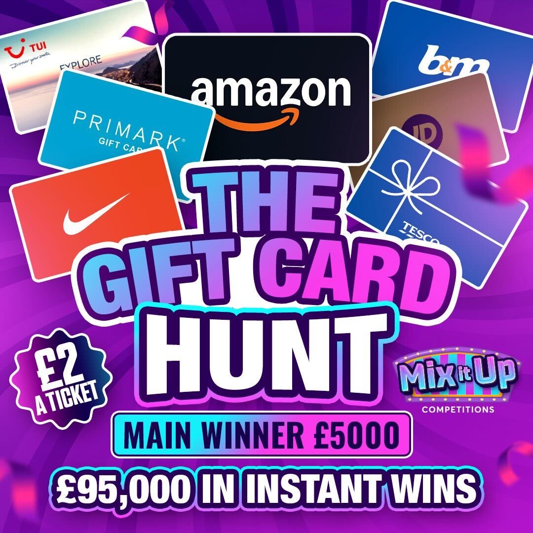 THE GIFT CARD HUNT !