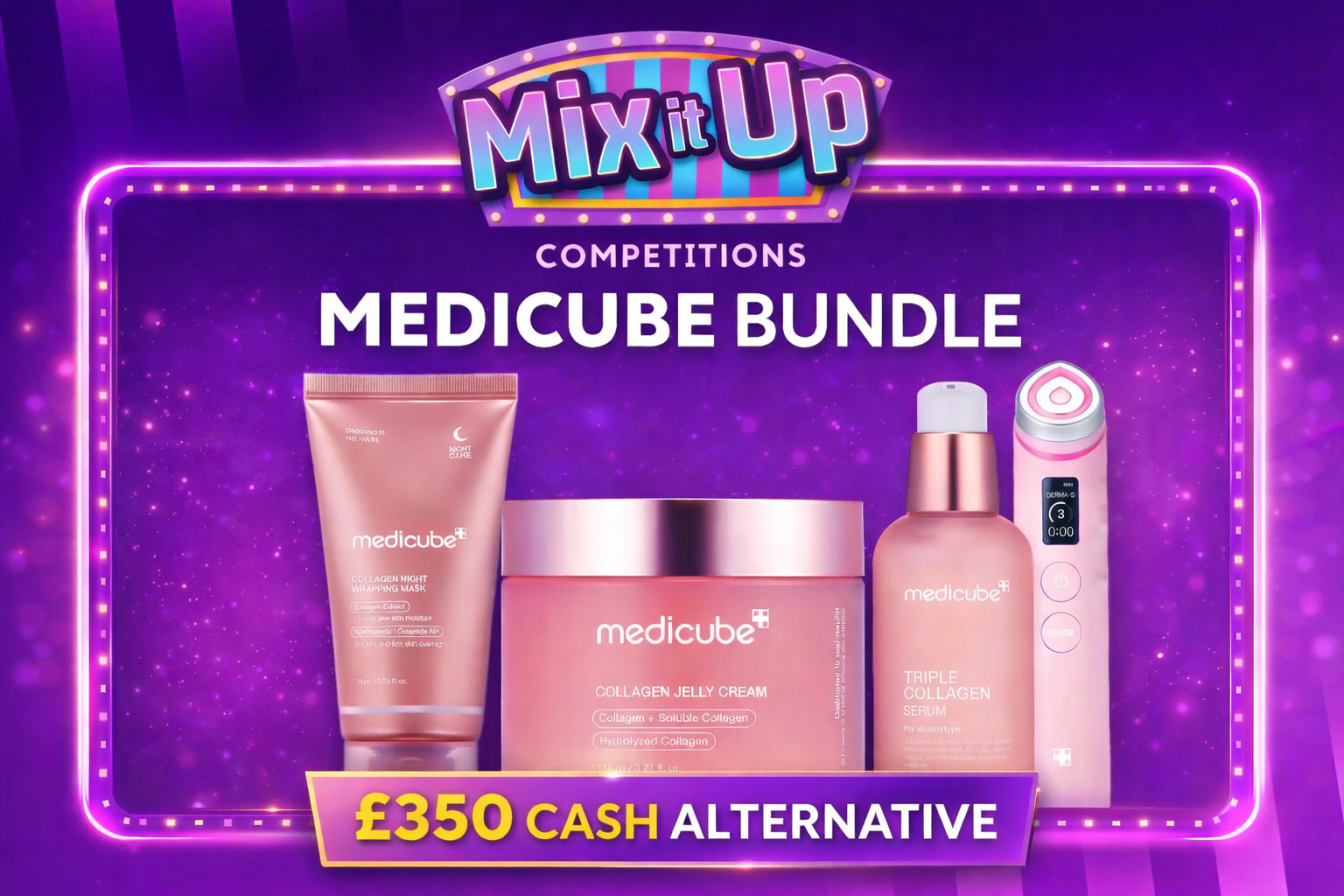 MEDICUBE AGE-R LED BOOSTER PRO BUNDLE OR £350